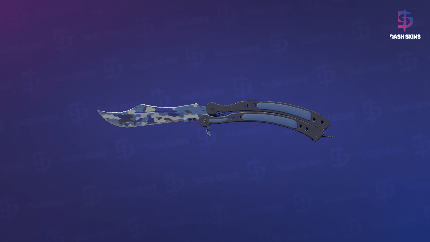 ★ Butterfly Knife | Bright Water (Field-Tested) Screenshot Playside