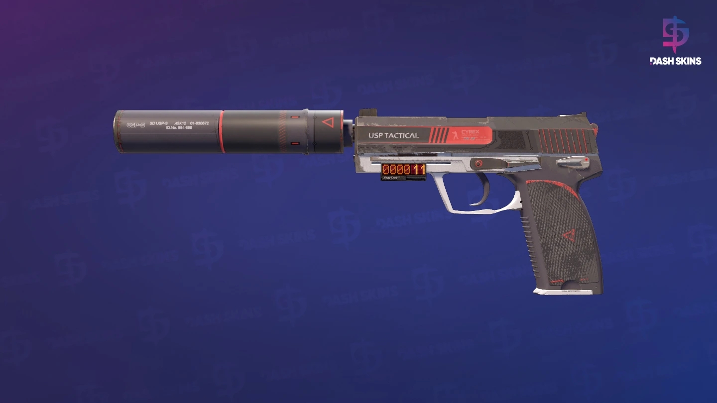 StatTrak™ USP-S | Cyrex (Field-Tested) Screenshot Playside