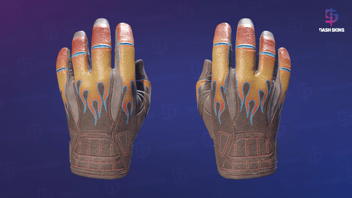 ★ Sport Gloves | Blaze (Minimal Wear) Screenshot Playside