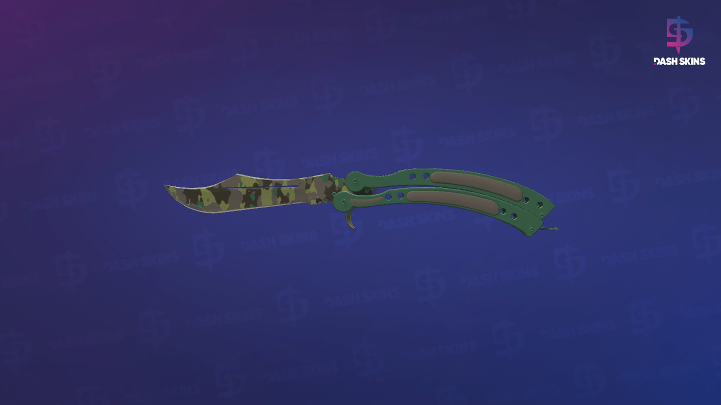 ★ Butterfly Knife | Boreal Forest (Field-Tested) Screenshot Playside