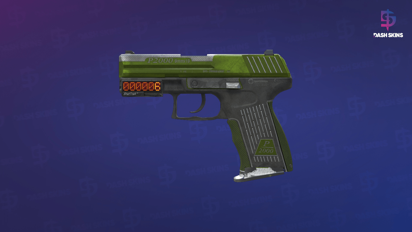 StatTrak™ P2000 | Turf (Battle-Scarred) Screenshot Playside
