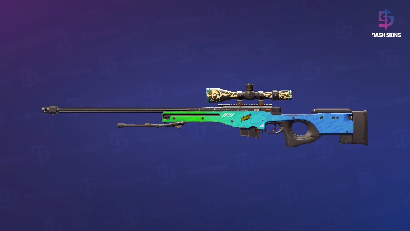 AWP | Ice Coaled (Field-Tested) Screenshot Playside