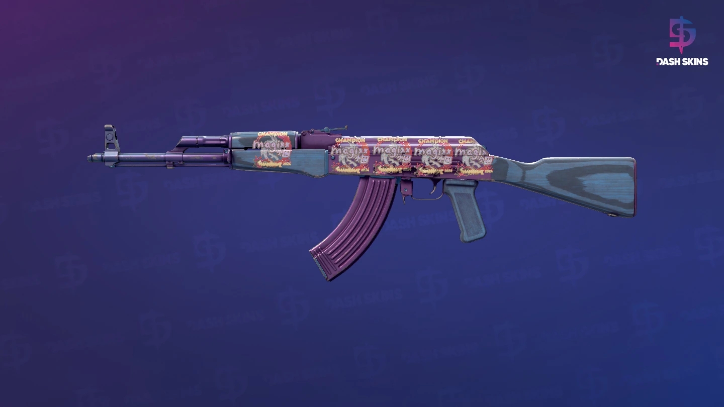 AK-47 | Midnight Laminate (Field-Tested) Screenshot Playside