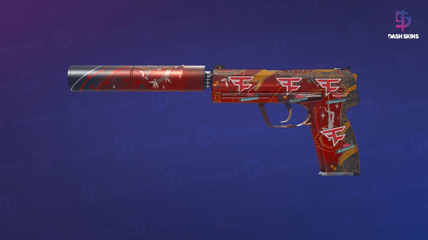 USP-S | The Traitor (Well-Worn) Screenshot Playside
