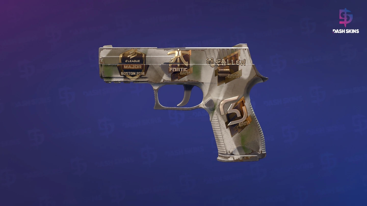 Souvenir P250 | Bone Mask (Field-Tested) Screenshot Playside