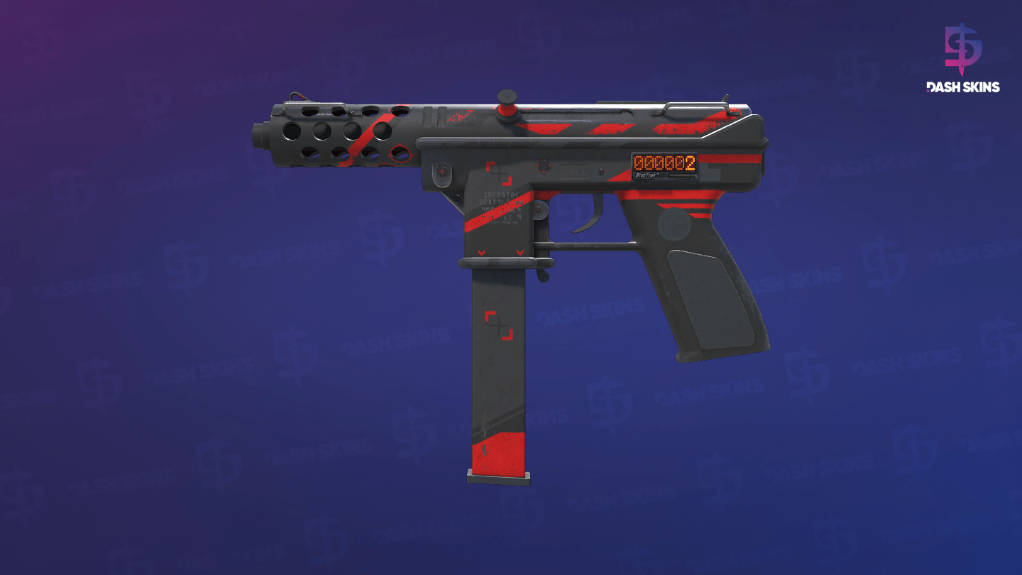 StatTrak™ Tec-9 | Isaac (Battle-Scarred) Screenshot Playside
