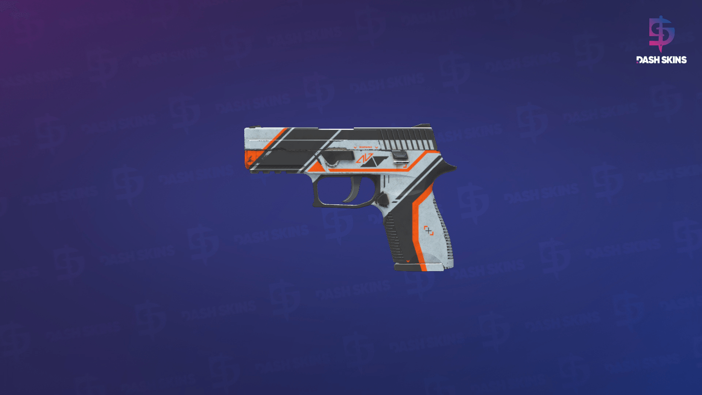 P250 | Asiimov (Battle-Scarred) Screenshot Playside