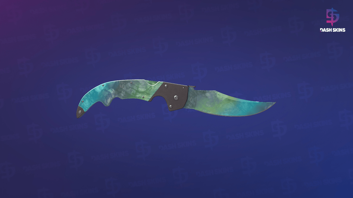 ★ Falchion Knife | Gamma Doppler (Factory New) - Phase 4 Screenshot Playside