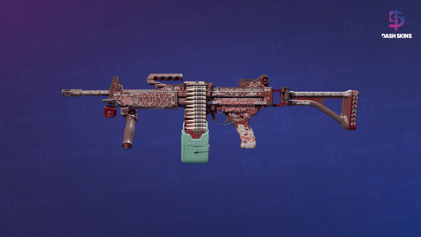 Negev | Wall Bang (Factory New) Screenshot Playside