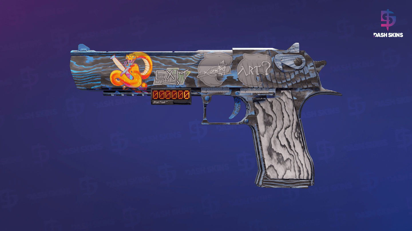StatTrak™ Desert Eagle | Blue Ply (Field-Tested) Screenshot Playside