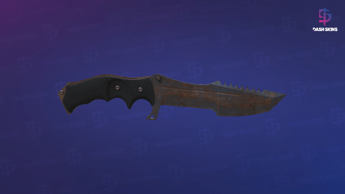 ★ Huntsman Knife | Rust Coat (Battle-Scarred) Screenshot Playside