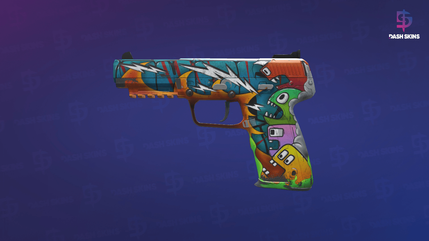 Five-SeveN | Angry Mob (Field-Tested) Screenshot Playside
