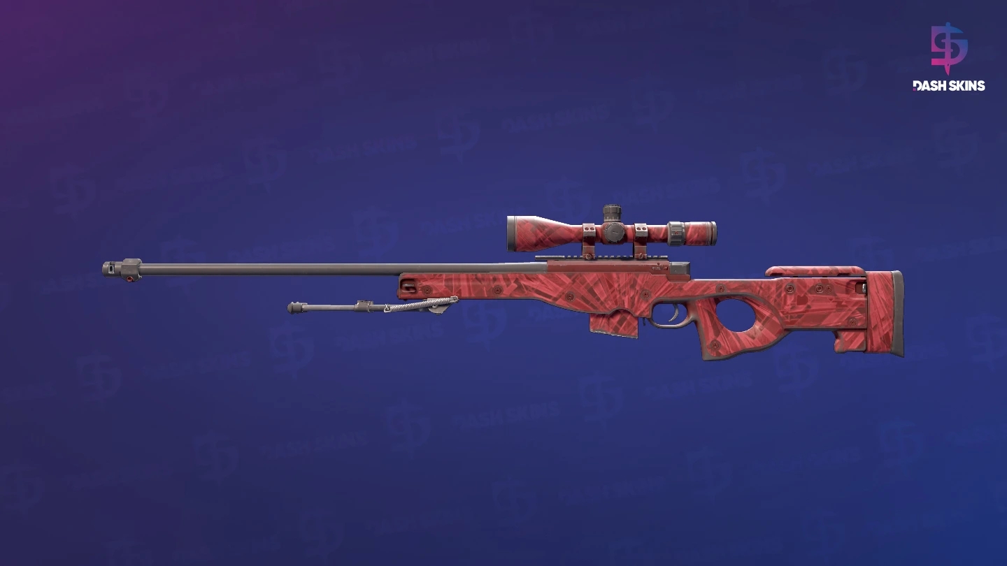 AWP | Exothermic (Well-Worn) Screenshot Playside