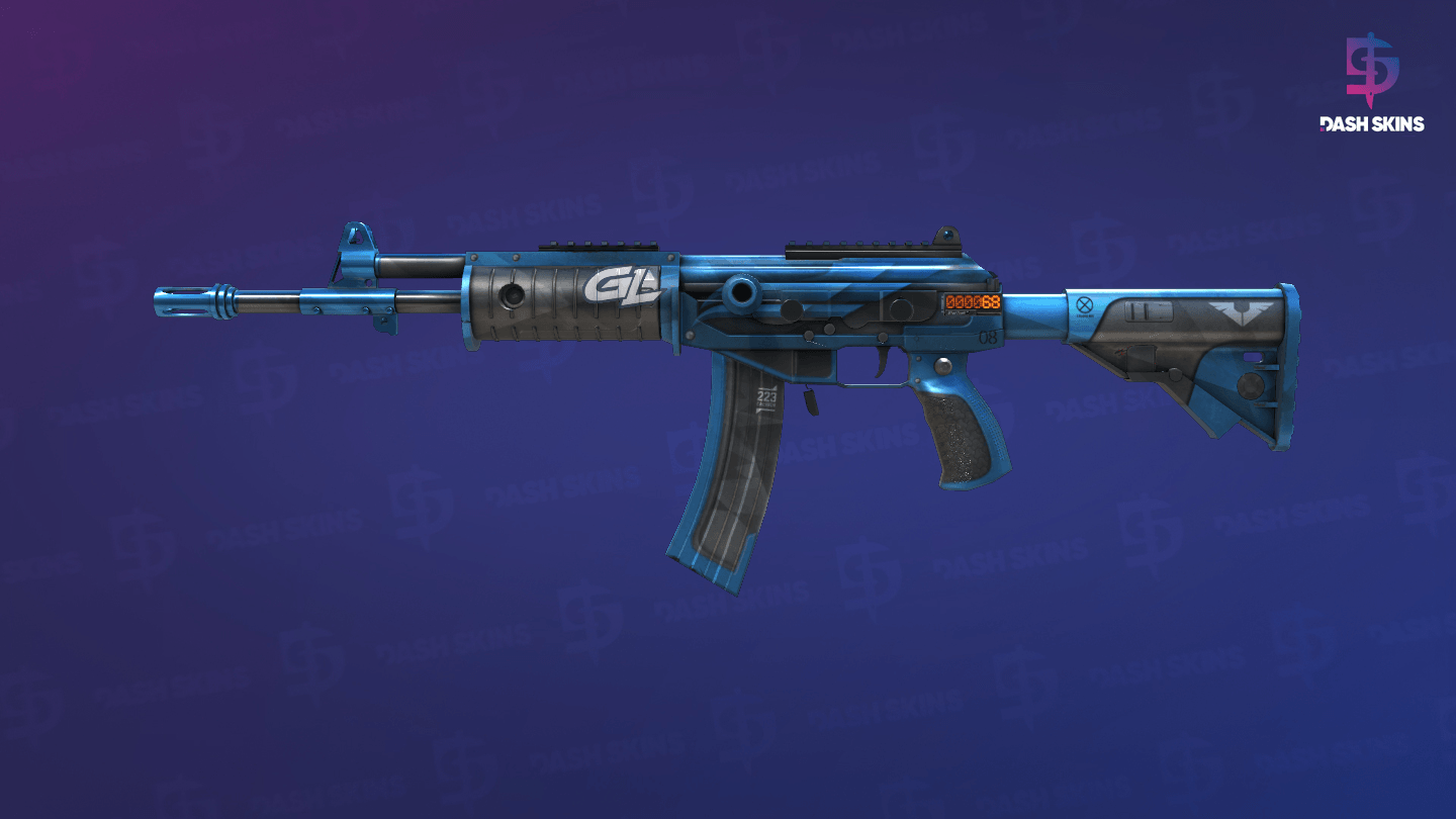 StatTrak™ Galil AR | Stone Cold (Minimal Wear) Screenshot Playside