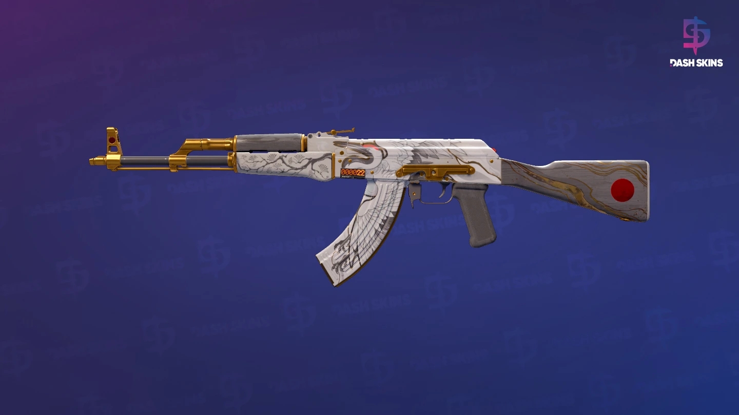 StatTrak™ AK-47 | Crane Flight (Minimal Wear) Screenshot Playside