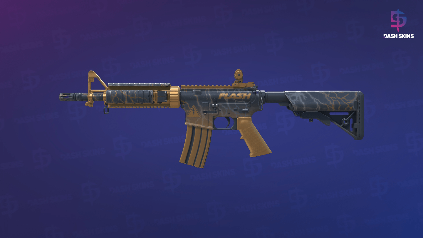 M4A4 | Sheet Lightning (Minimal Wear) Screenshot Playside