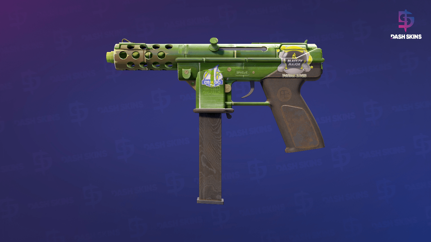 Tec-9 | Bamboozle (Minimal Wear) Screenshot Playside