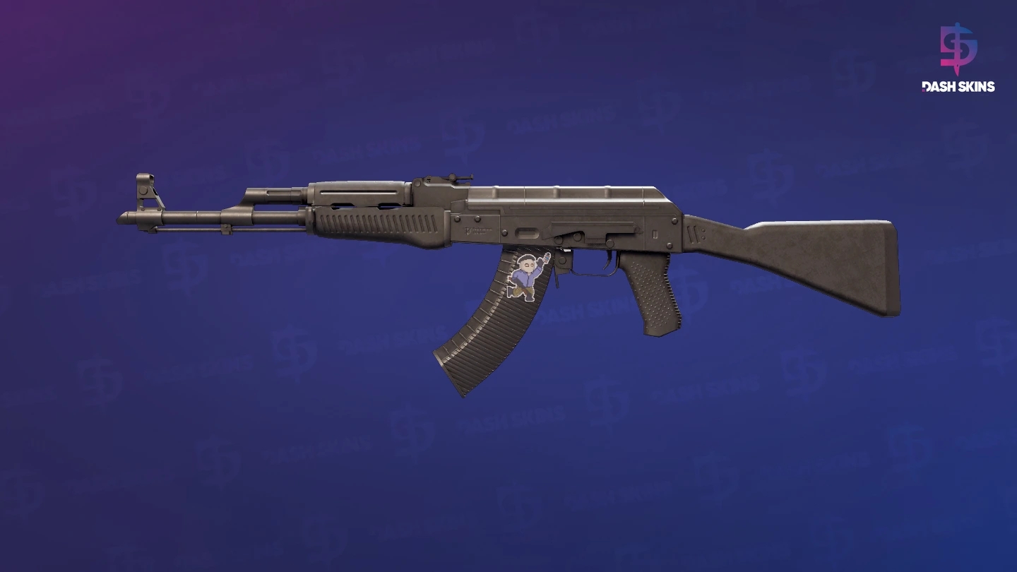 AK-47 | Slate (Battle-Scarred) Screenshot Playside