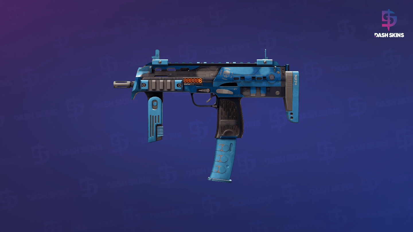 StatTrak™ MP7 | Cirrus (Field-Tested) Screenshot Playside