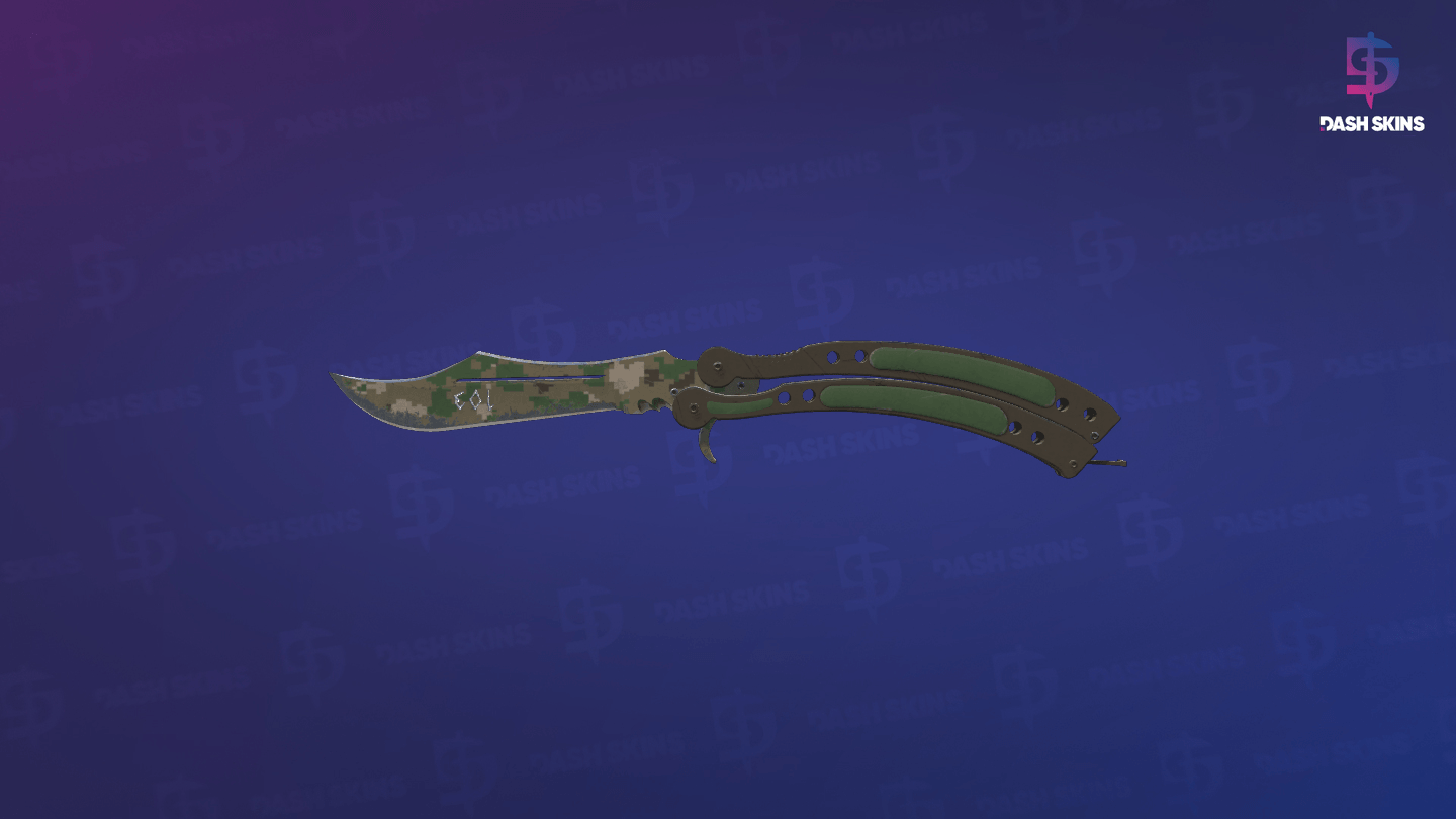 ★ StatTrak™ Butterfly Knife | Forest DDPAT (Field-Tested) Screenshot Playside