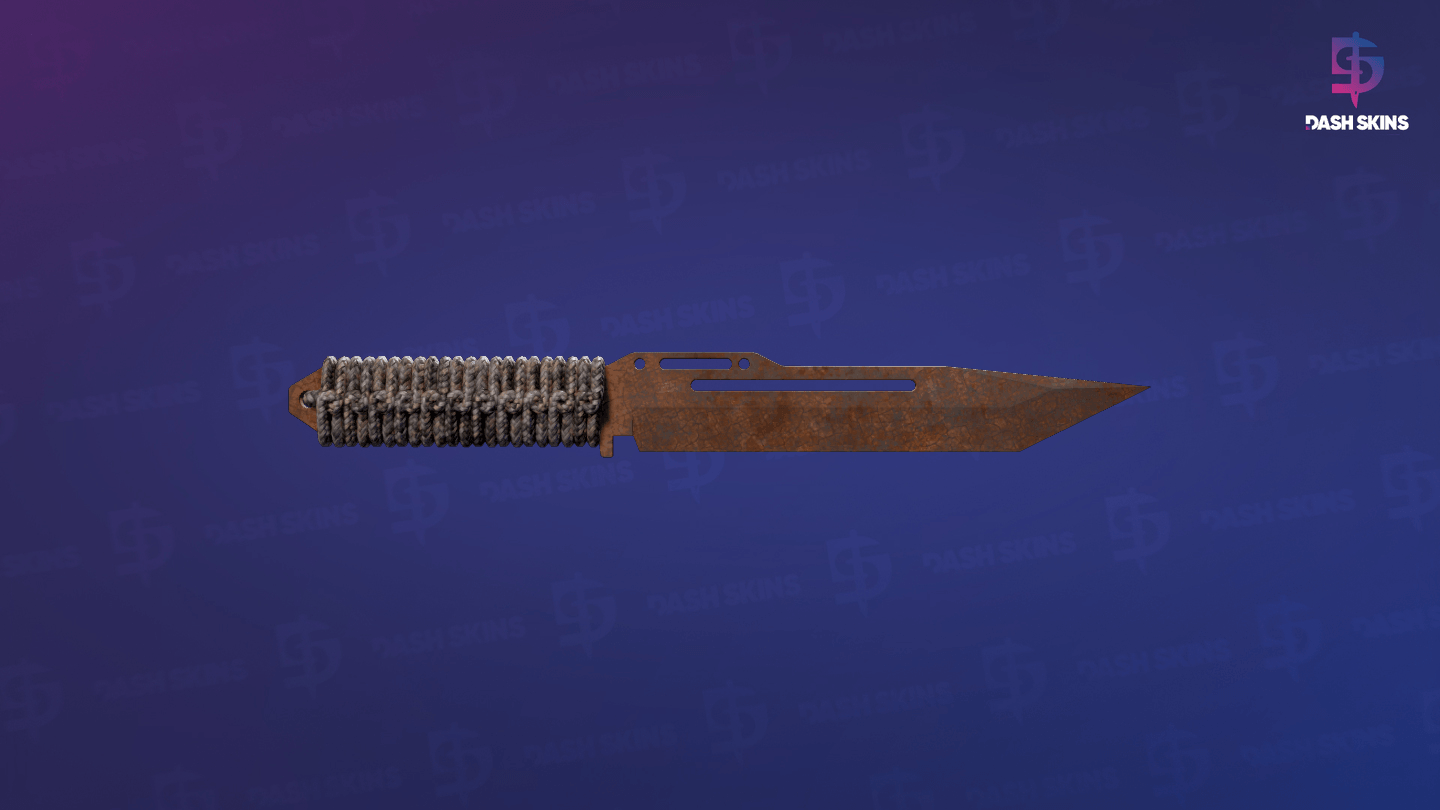 ★ Paracord Knife | Rust Coat (Battle-Scarred) Screenshot Playside