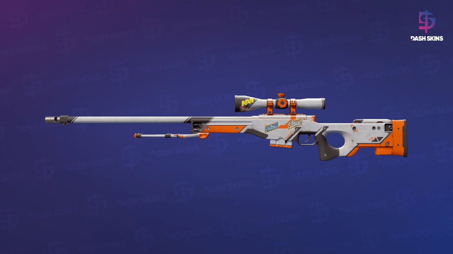 AWP | Asiimov (Well-Worn) Screenshot Playside