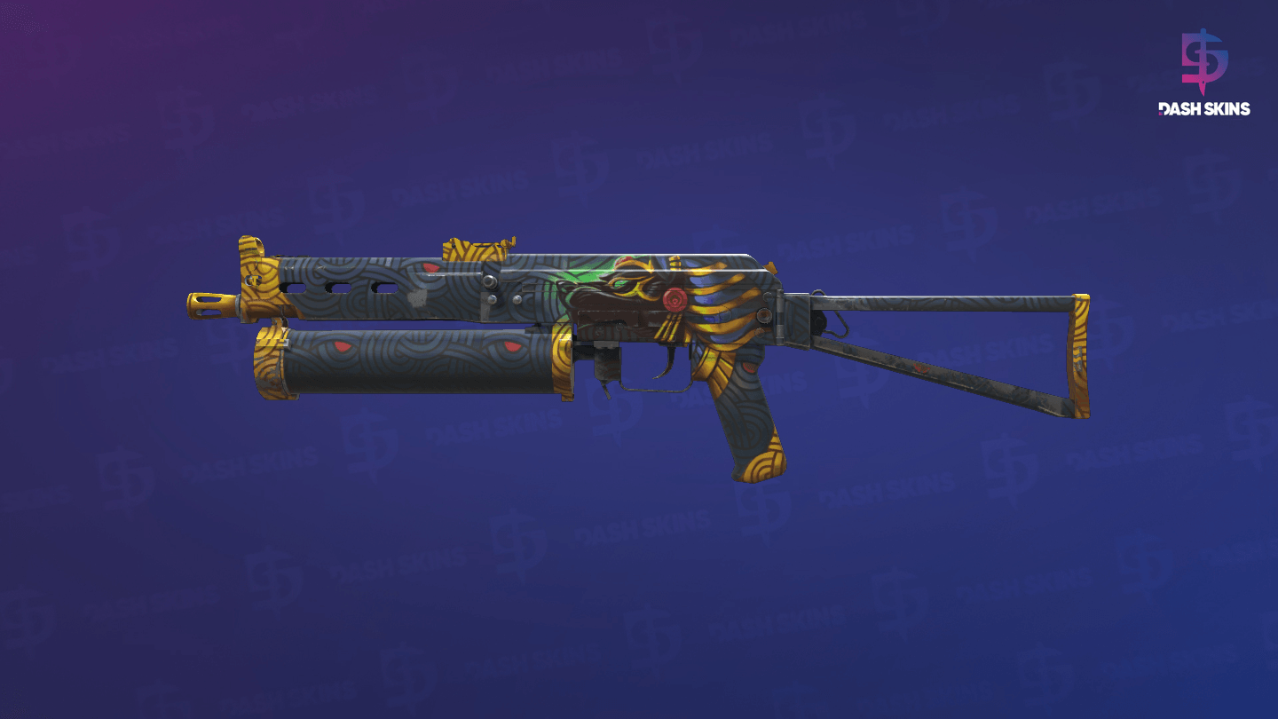 PP-Bizon | Judgement of Anubis (Field-Tested) Screenshot Playside