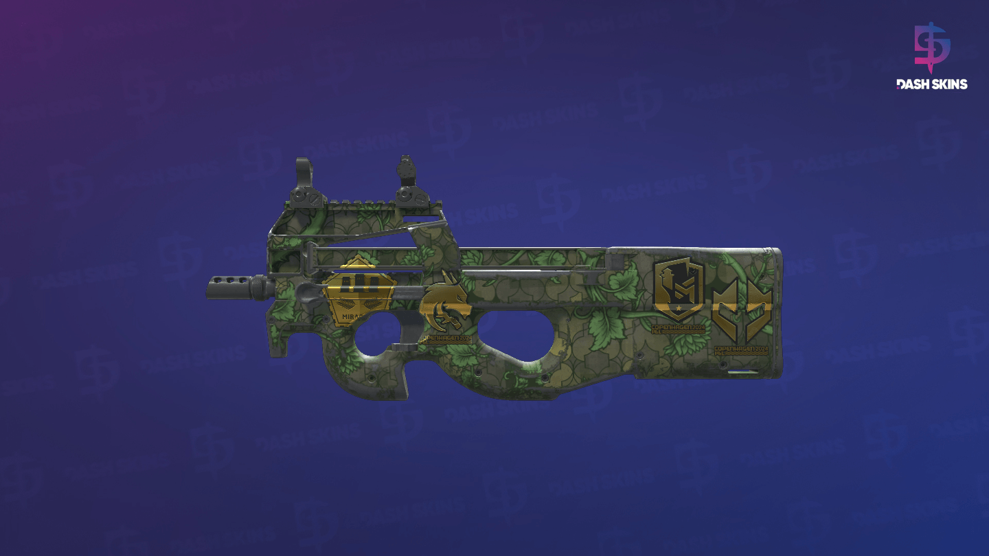 Souvenir P90 | Verdant Growth (Field-Tested) Screenshot Playside