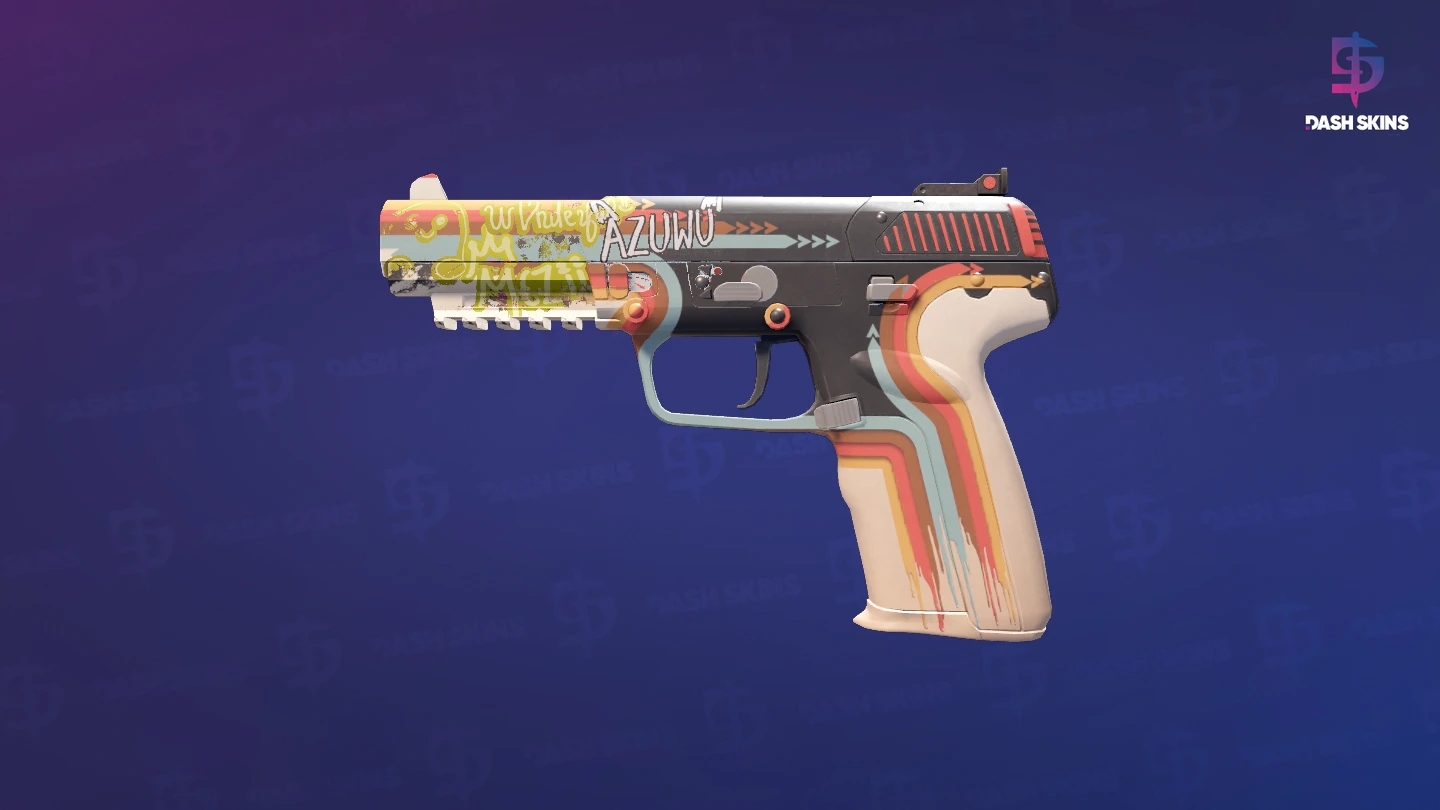 Five-SeveN | Retrobution (Minimal Wear) Screenshot Playside