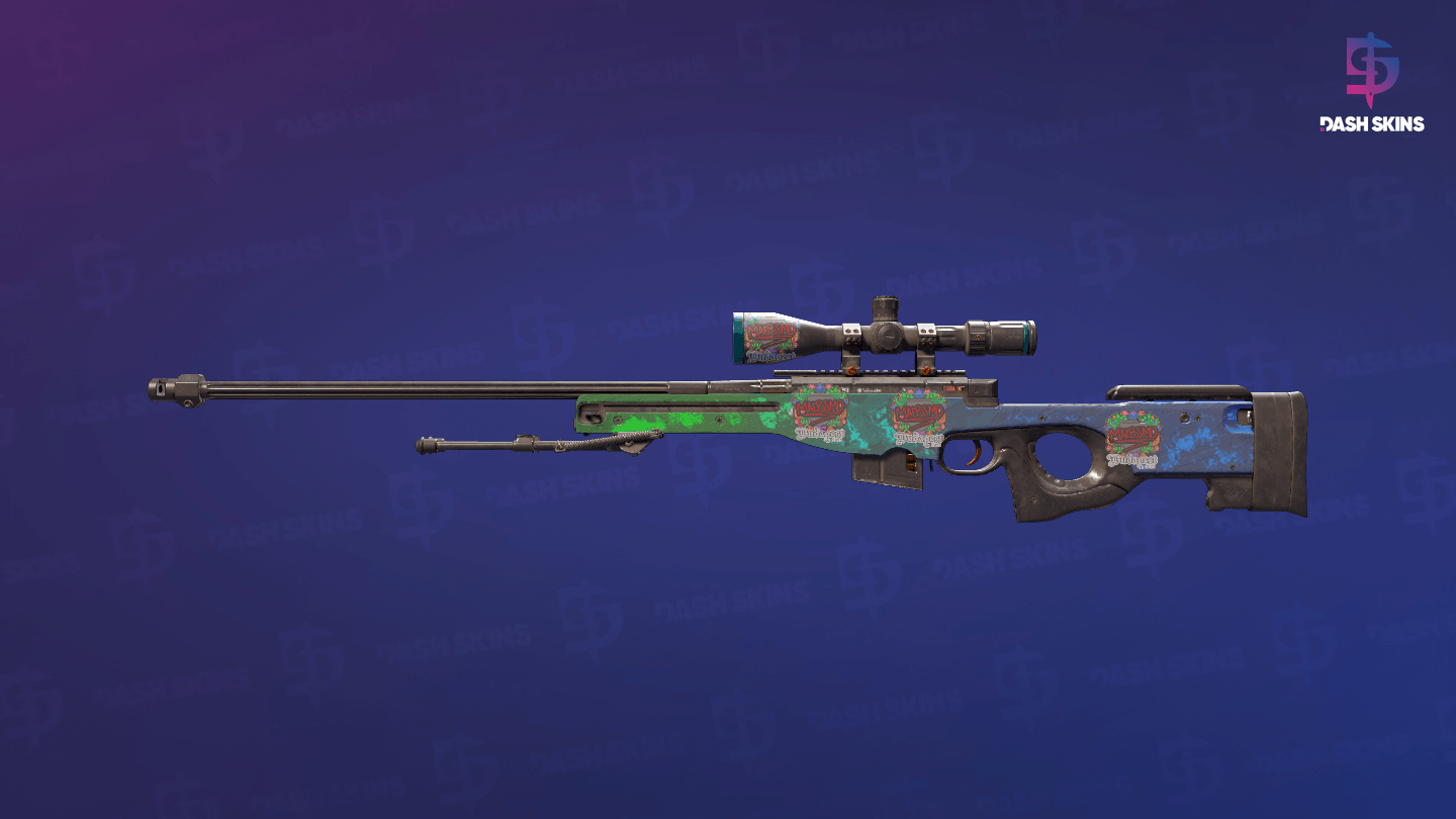 AWP | Ice Coaled (Battle-Scarred) Screenshot Playside