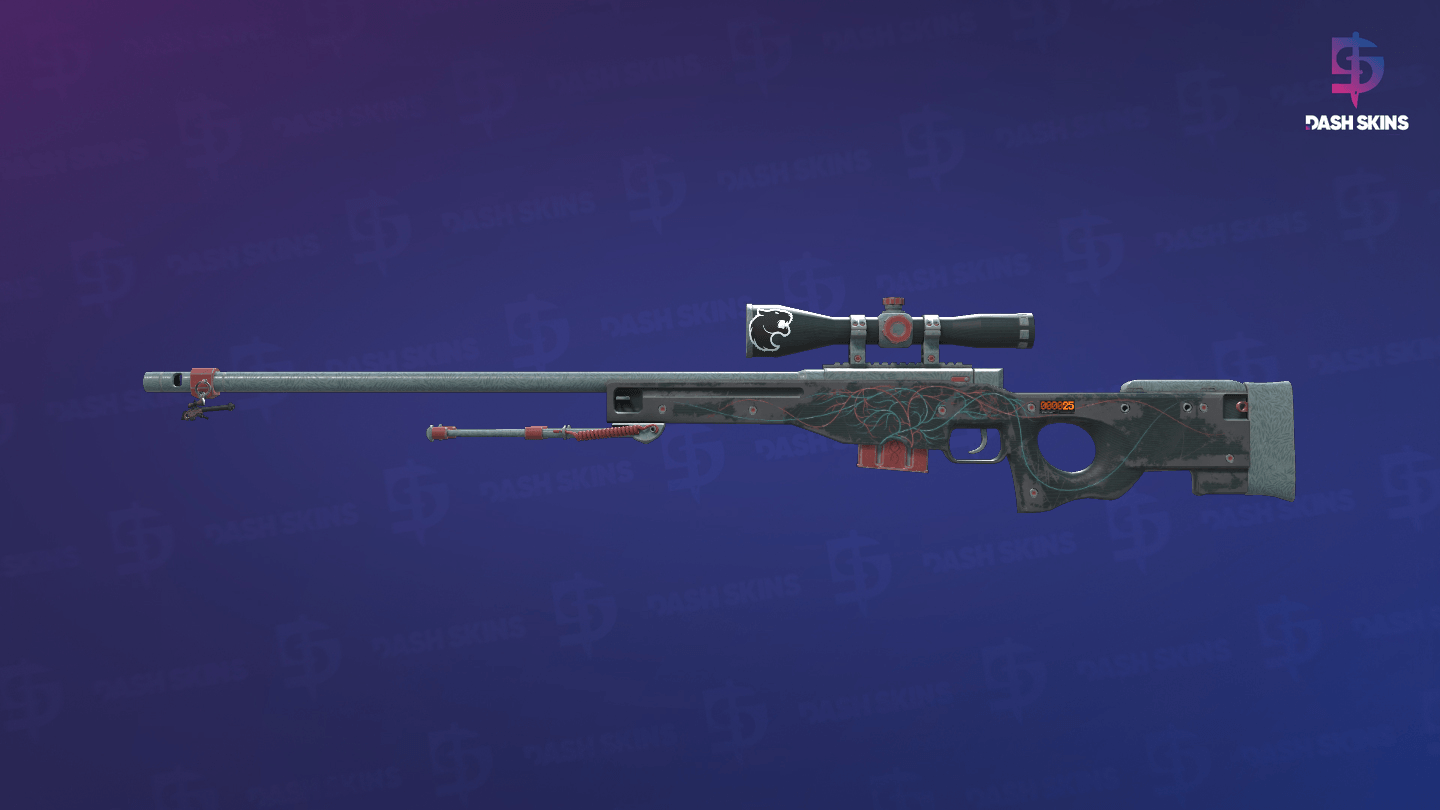 StatTrak™ AWP | Capillary (Battle-Scarred) Screenshot Playside