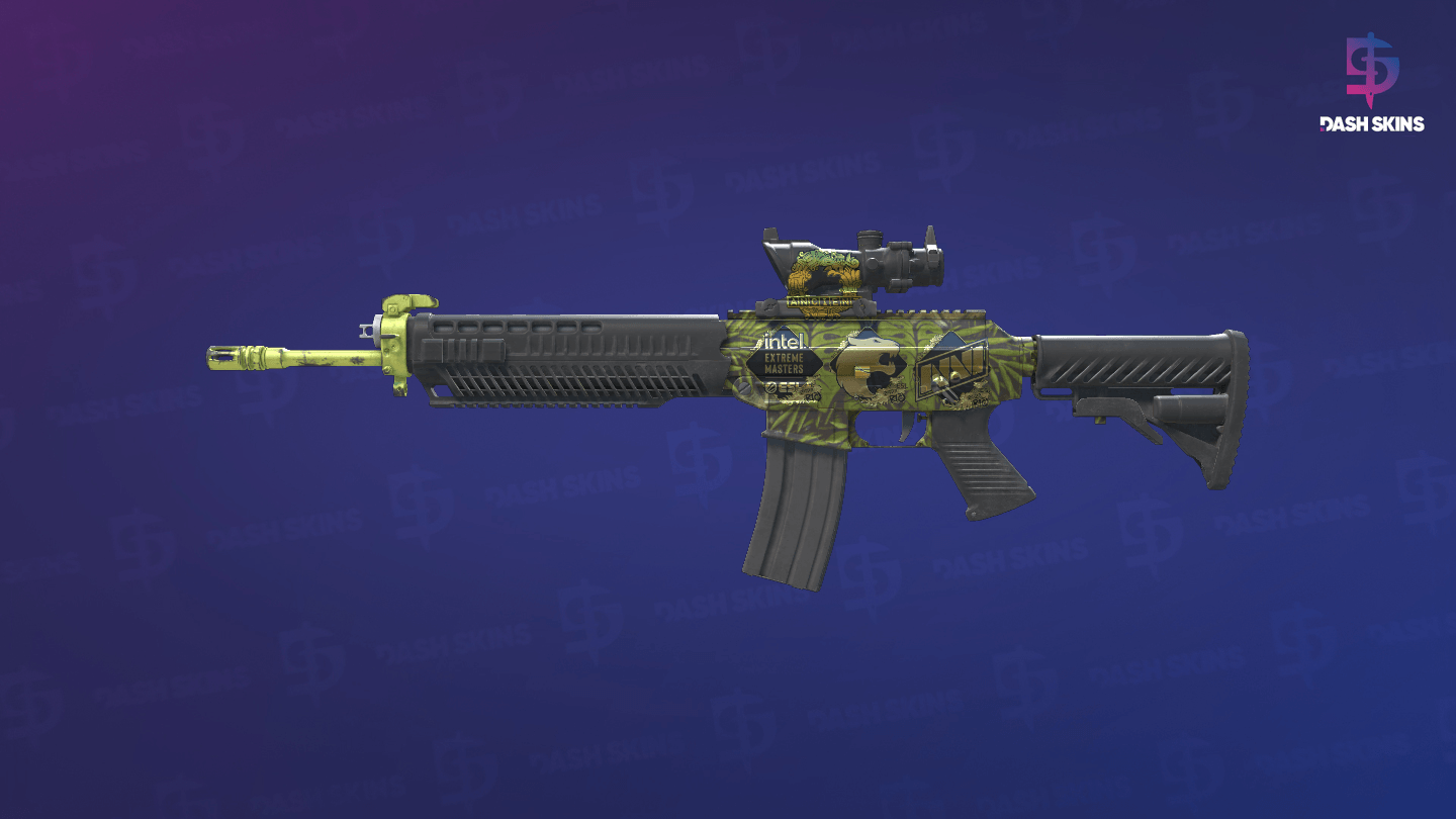 Souvenir SG 553 | Lush Ruins (Field-Tested) Screenshot Playside