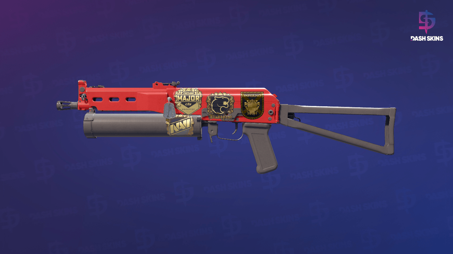 Souvenir PP-Bizon | Candy Apple (Field-Tested) Screenshot Playside