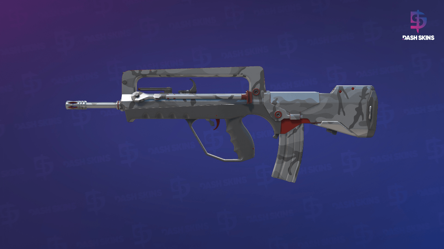 FAMAS | Grey Ghost (Factory New) Screenshot Playside