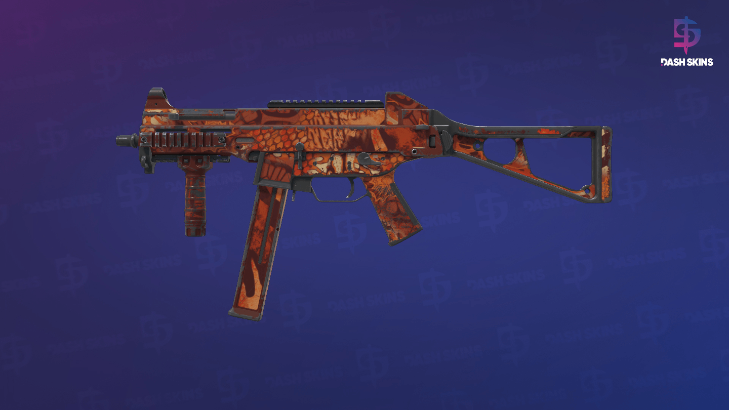 UMP-45 | Warm Blooded (Field-Tested) Screenshot Playside