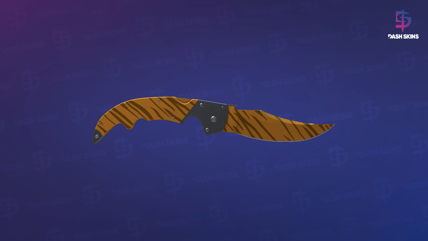 ★ Falchion Knife | Tiger Tooth (Factory New) Screenshot Playside