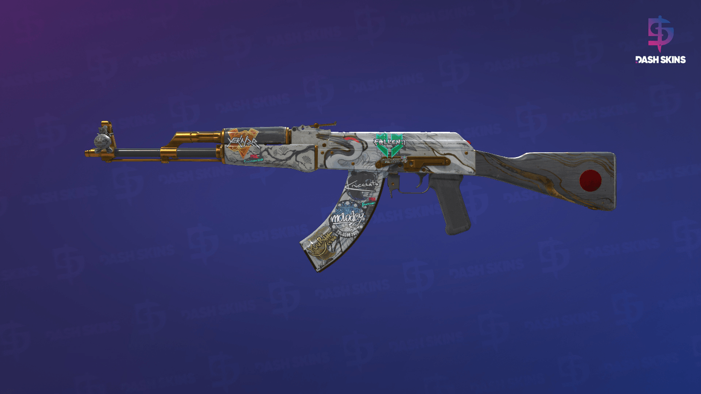 AK-47 | Crane Flight (Well-Worn) Screenshot Playside