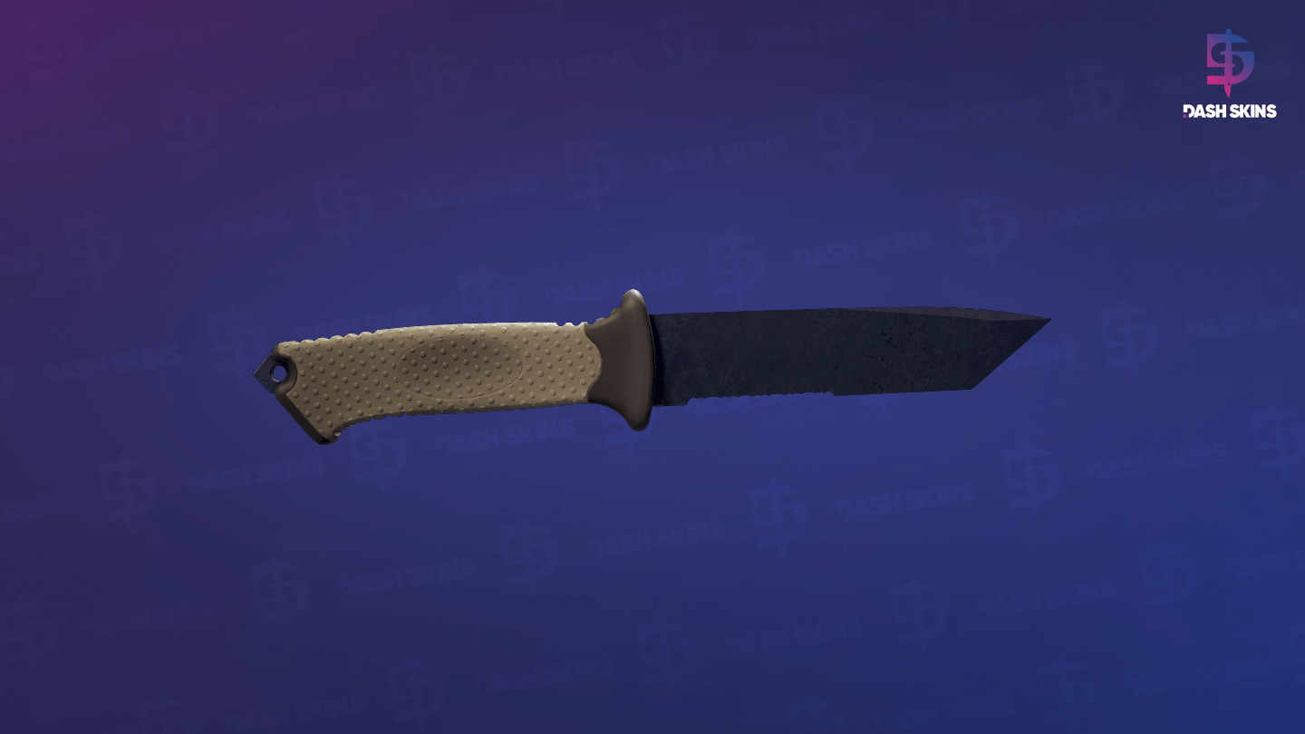 ★ Ursus Knife | Blue Steel (Well-Worn) Screenshot Playside