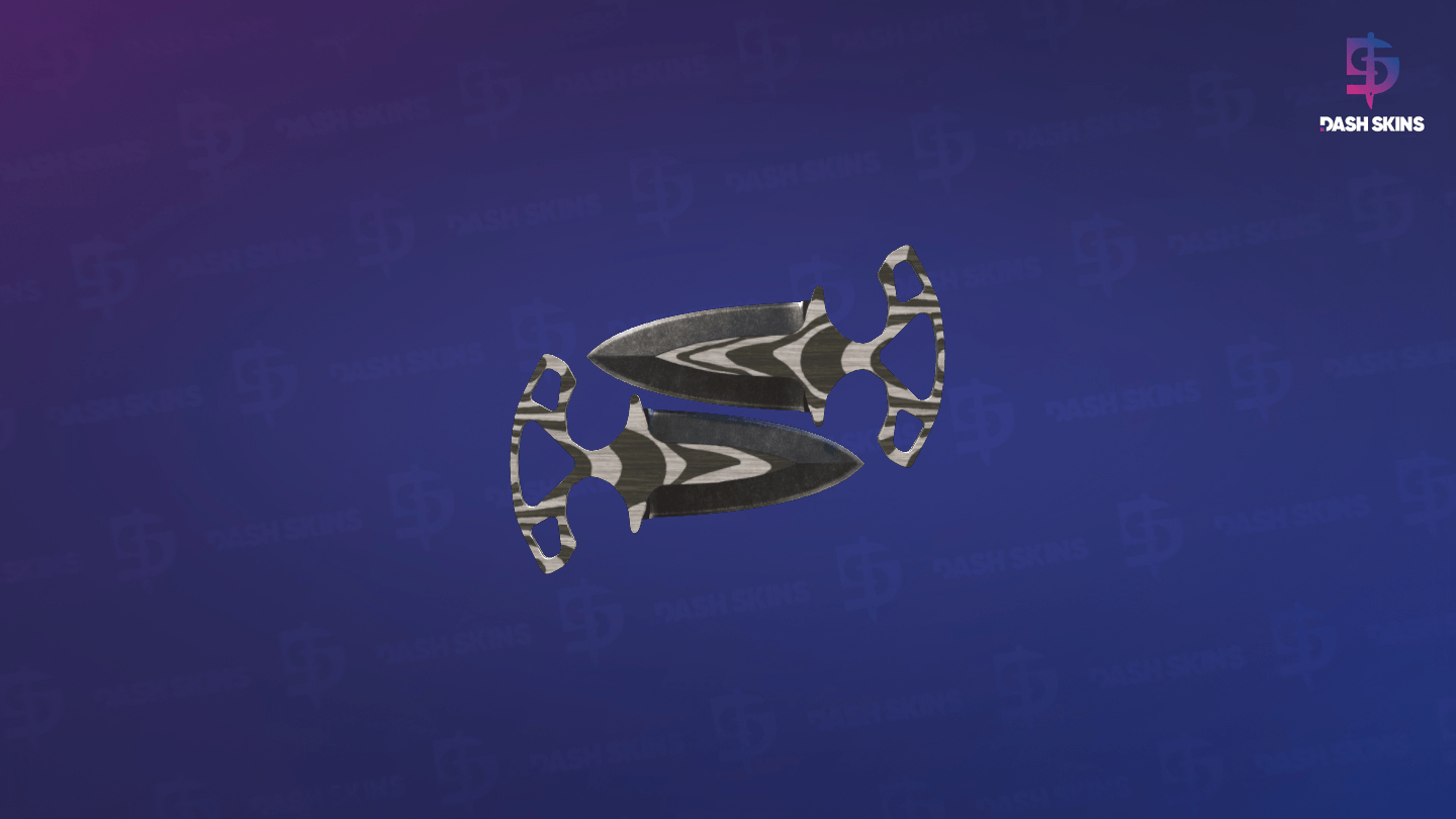★ Shadow Daggers | Black Laminate (Minimal Wear) Screenshot Playside