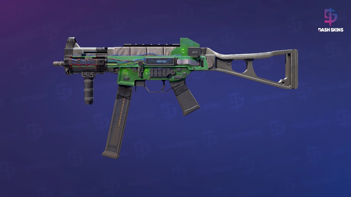 UMP-45 | Plastique (Battle-Scarred) Screenshot Playside