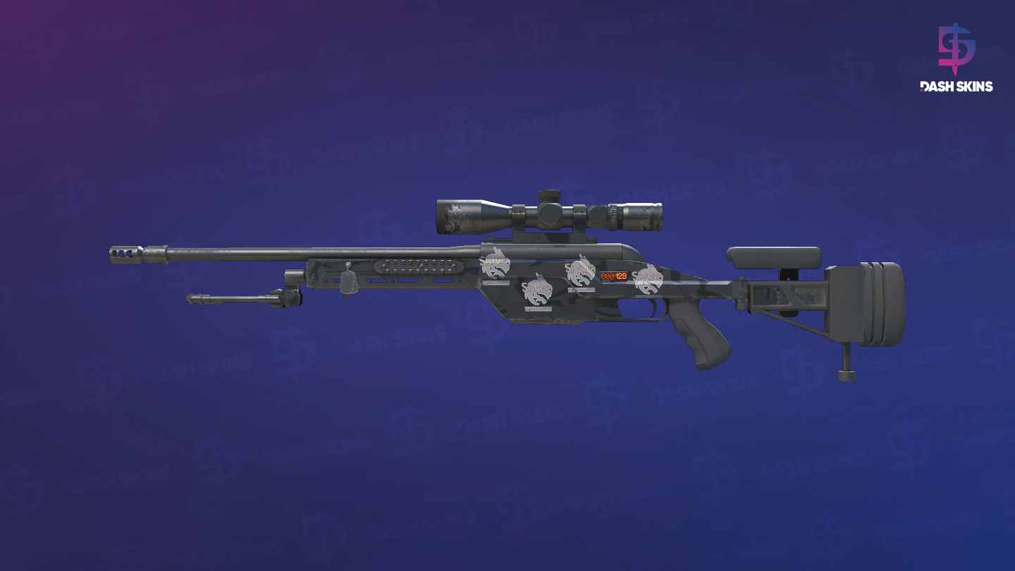 StatTrak™ SSG 08 | Dark Water (Field-Tested) Screenshot Playside