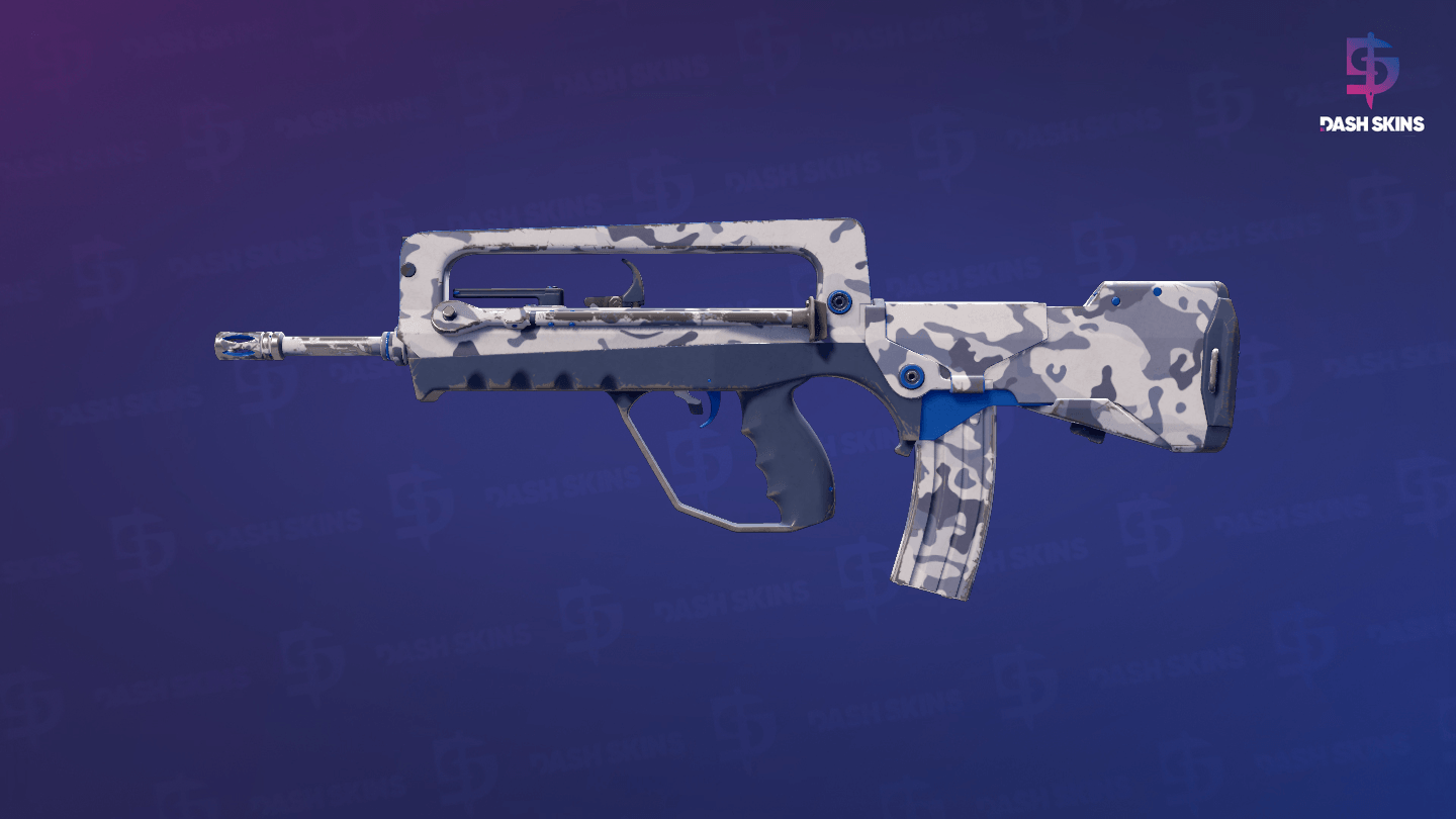 FAMAS | Yeti Camo (Field-Tested) Screenshot Playside