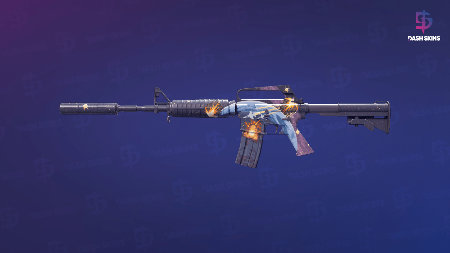 M4A1-S | Stratosphere (Minimal Wear) Screenshot Playside