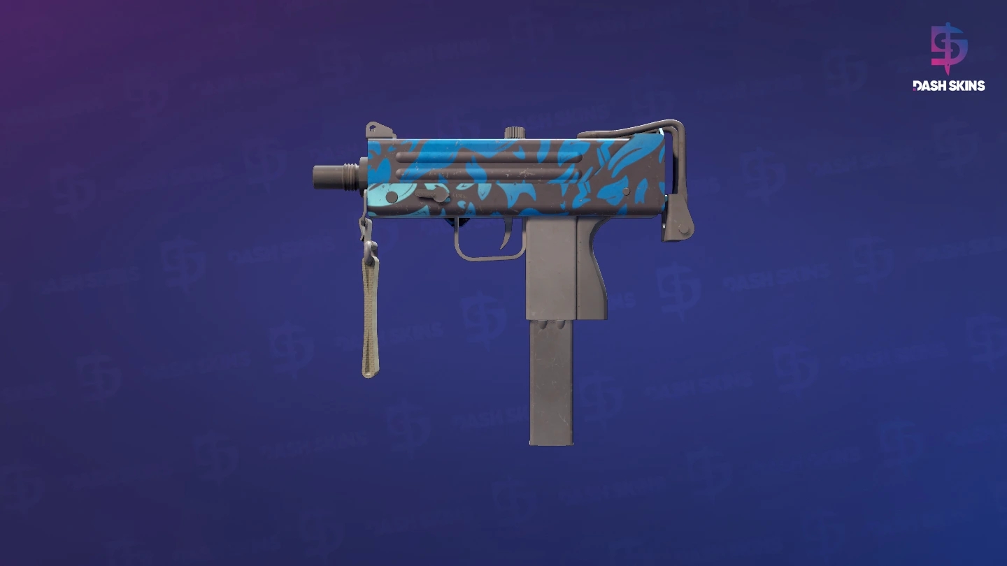 MAC-10 | Oceanic (Field-Tested) Screenshot Playside