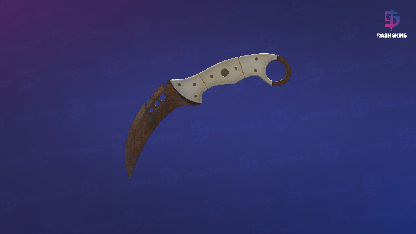 ★ Talon Knife | Rust Coat (Battle-Scarred) Screenshot Playside