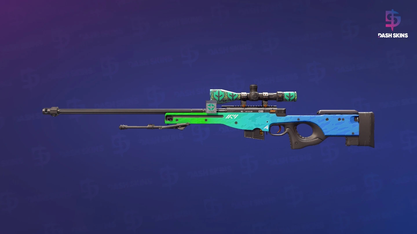 AWP | Ice Coaled (Minimal Wear) Screenshot Playside