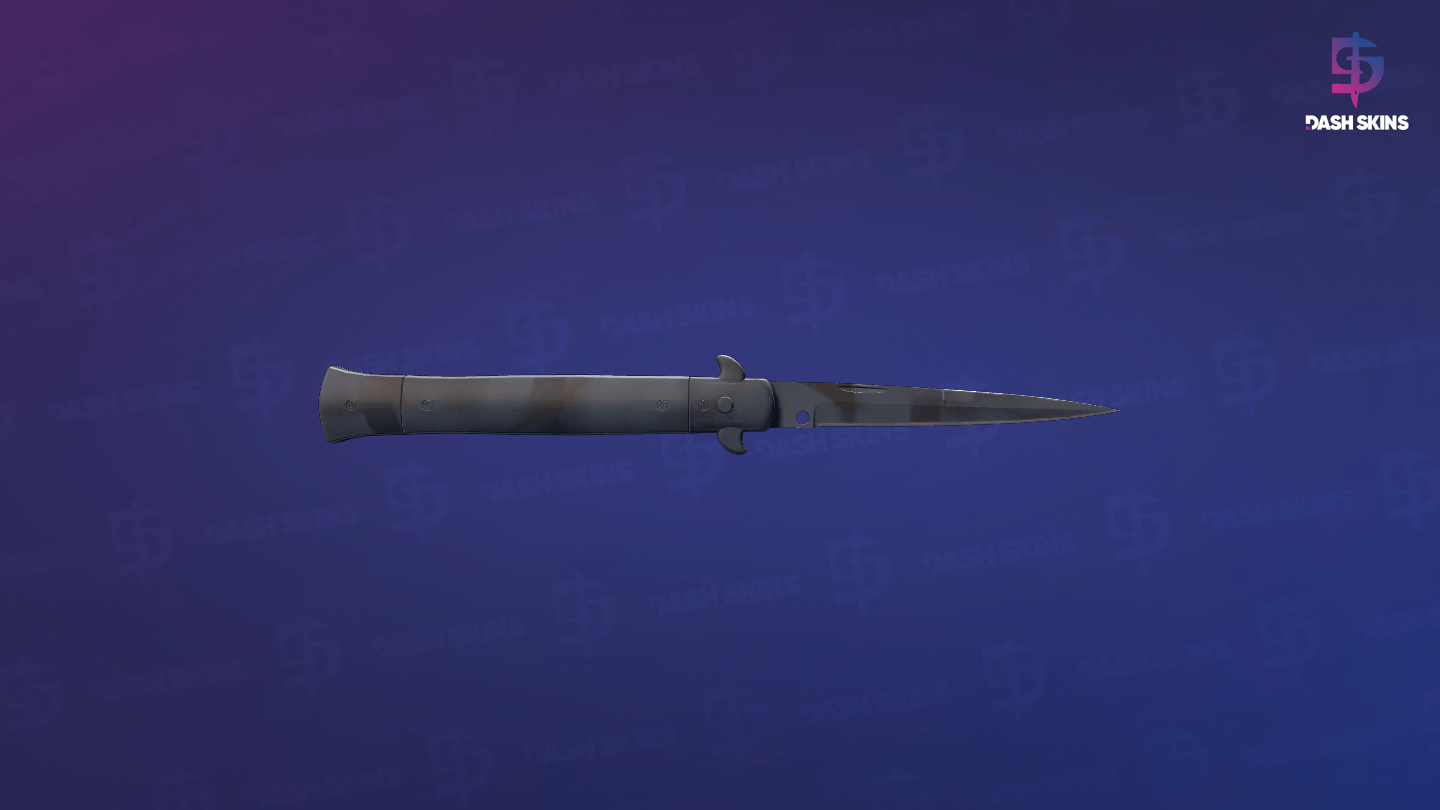 ★ Stiletto Knife | Night Stripe (Minimal Wear) Screenshot Playside