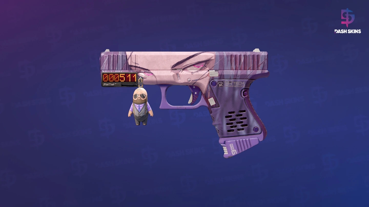 StatTrak™ Glock-18 | Shinobu (Well-Worn) Screenshot Playside