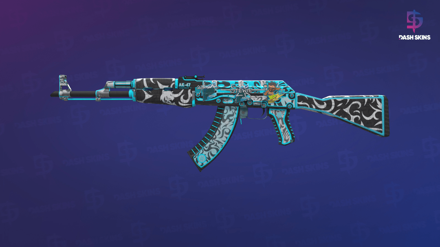 AK-47 | Frontside Misty (Field-Tested) Screenshot Playside
