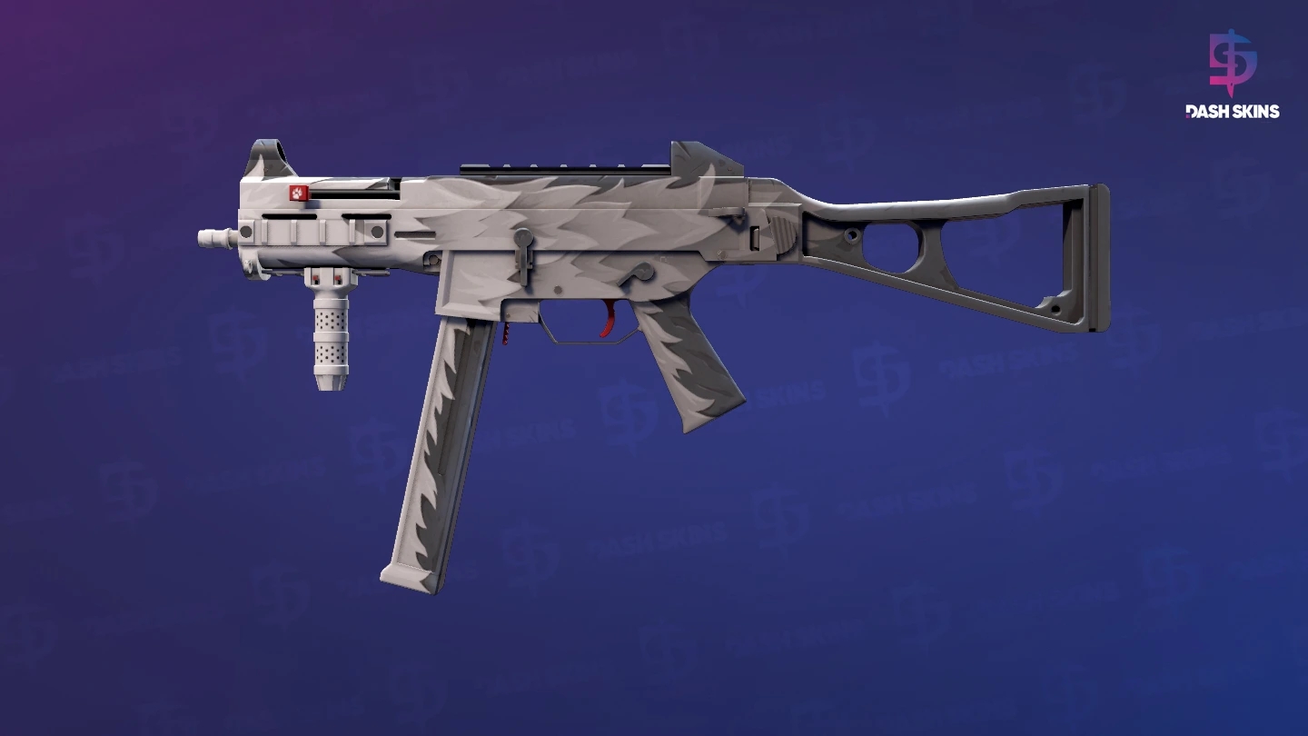 UMP-45 | Arctic Wolf (Field-Tested) Screenshot Playside